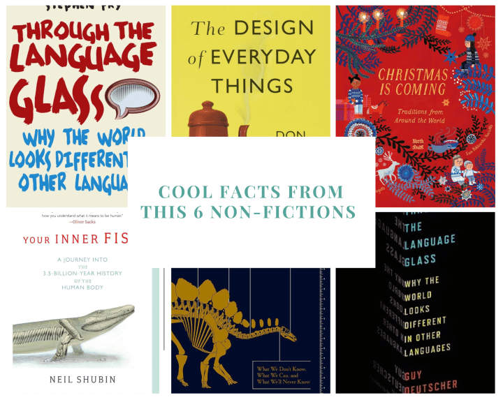 6 Interesting Facts I read in Non-Fictions